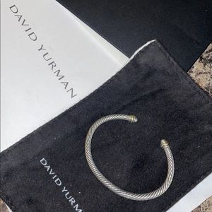 Authentic David Yurman 4mm cable bracelet
